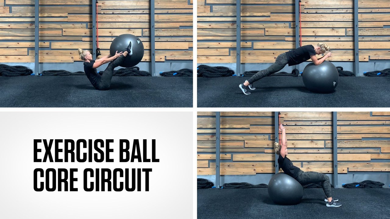 Exercise Ball Core Circuit