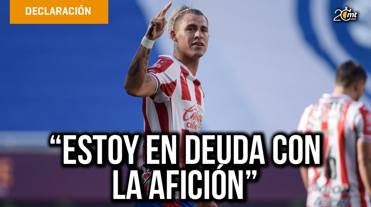 Cristian Calderón acepta  estar en deuda con la afición de Chivas