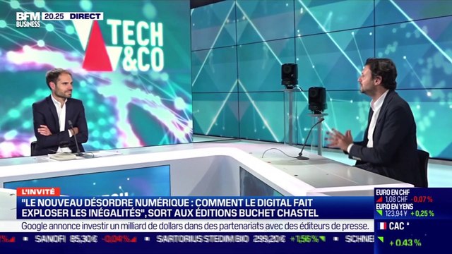 Olivier Babeau (Sapiens) : Le nouveau désordre numérique : comment le digital fait exploser les inégalités sort aux éditions Buchet Chastel - 01/10
