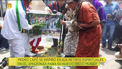 En sus retiros espirituales en el Amazonas, Pedro Capó ha consumido ayahuasca. | Ventaneando