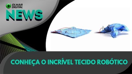 Ao Vivo | Conheça o incrível tecido robótico | 01/10/2020 #OlharDigital