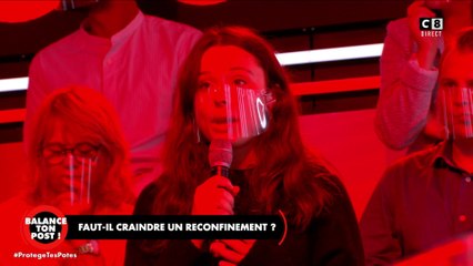 Chloé, lycéenne, réclame plus de mesures sanitaires au sein des lycées