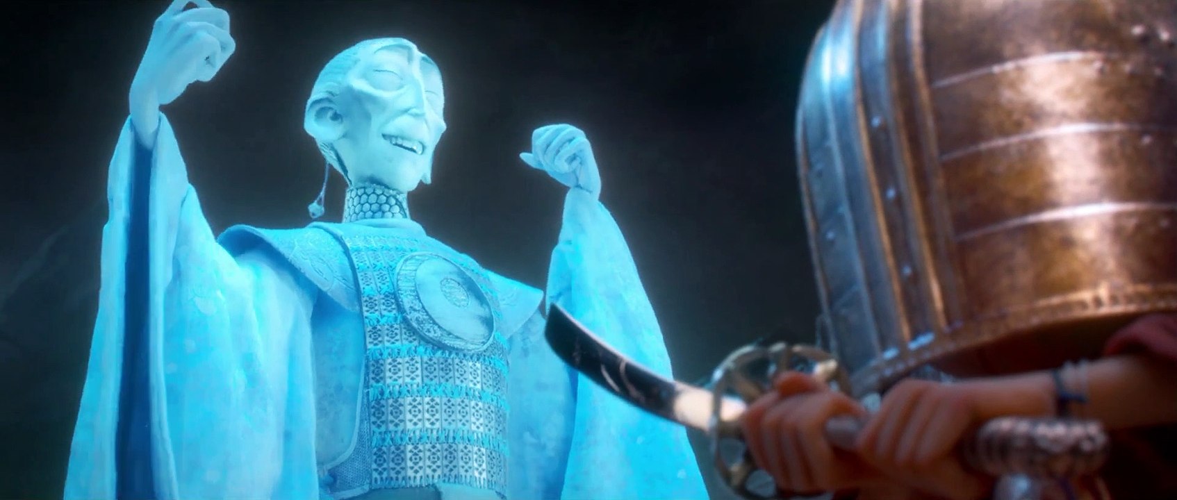 Kubo and the Two Strings Movie Clip Fighting the Moon King