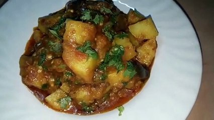 Potato And Eggplant Spices Recipe