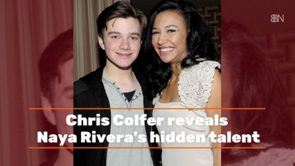 Chris Colfer On Naya Rivera