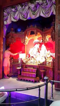 Aarti shri kripa bihari ji , shri krishan kripa dham vrindavan.