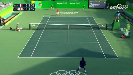 Kei Nishikori vs Gael Monfils 2016 Highlights