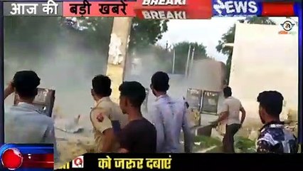 Truck accident trace by police ( virel video )