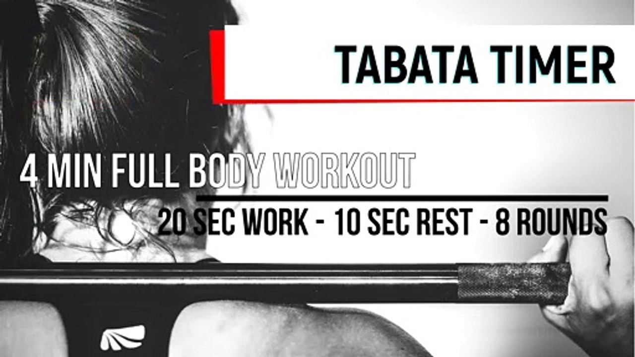 TABATA SONG - UPTOWN FUNK TIMER (Mark Ronson feat. Bruno Mars) - Tabata Timer with vocal cues