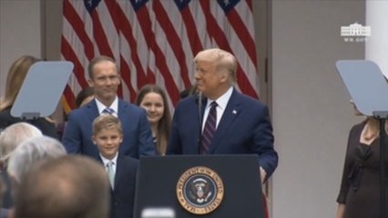 Trump inicia cuarentena tras conocer el resultado positivo por COVID-19 de su asesora
