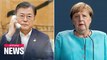 President Moon seeks Germany's support for WTO chief selection
