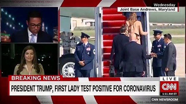 Coronavirus - Le Président des USA, Donald Trump et sa femme annoncent être testés positif au Covid19 et se placer en quarantaine : Nous surmonterons cette épreuve ensemble - Vidéo