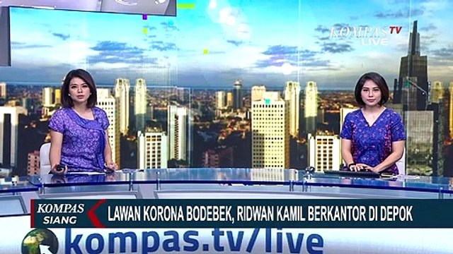 Optimalkan Penanganan Kasus Covid-19 di Jawa Barat, Ridwan Kamil akan Berkantor di Depok