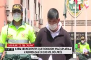 Ladrones fingían ser policías para robar maquinarias valorizadas en más de 100 mil dólares