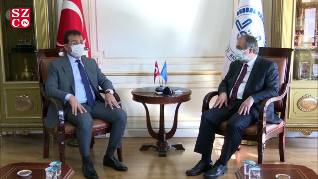 Ekrem İmamoğlu, İstanbul Müftülüğü’nü ziyaret etti