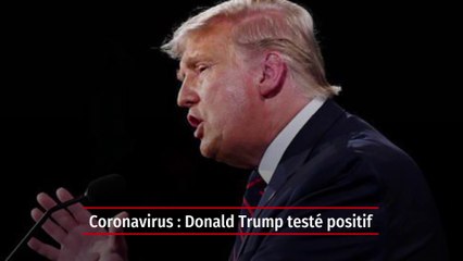 Coronavirus : Donald Trump testé positif