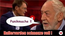 Hallervorden vs. Lauterbach ... "Panikmache!!" in «Hart aber Fair» (ARD 21.09.2020)