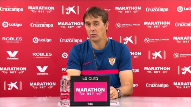 Lopetegui, dolido por su expulsión: Ha sido un comentario blanco, sin falta de respeto