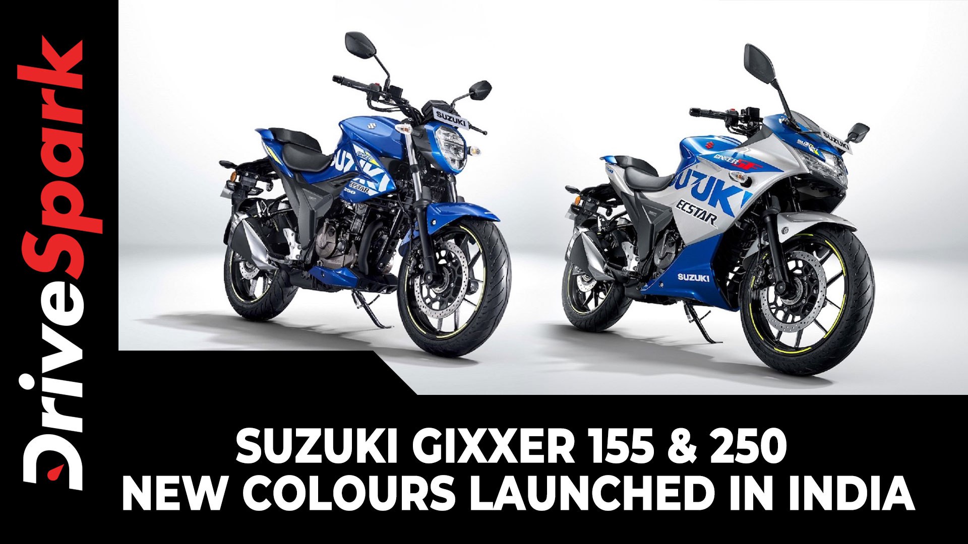 Suzuki Gixxer 155 250 New Colours Launched In India Price Variants Other Details