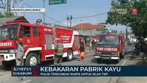 Polisi Terjunkan Inafis Untuk Olah TKP Kebakaran