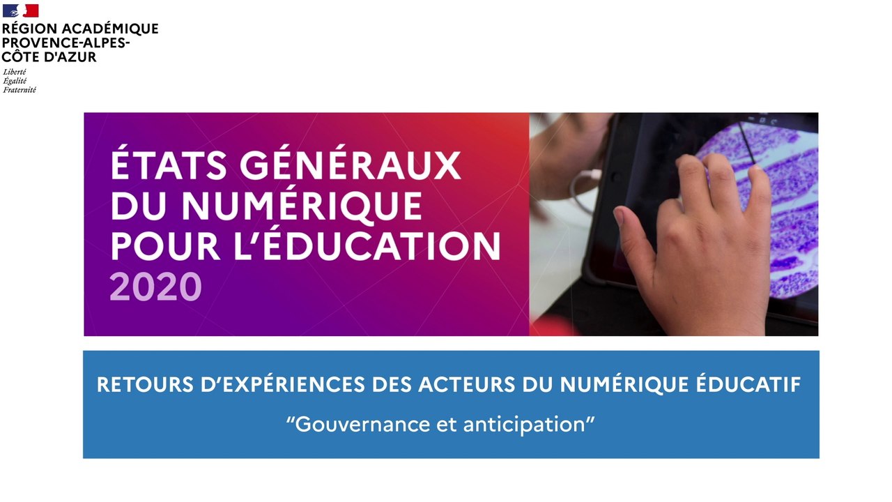 Paroles d'expert : livre blanc "Education et numérique : enjeux et défis" - INRIA (Sophia-Antipolis)