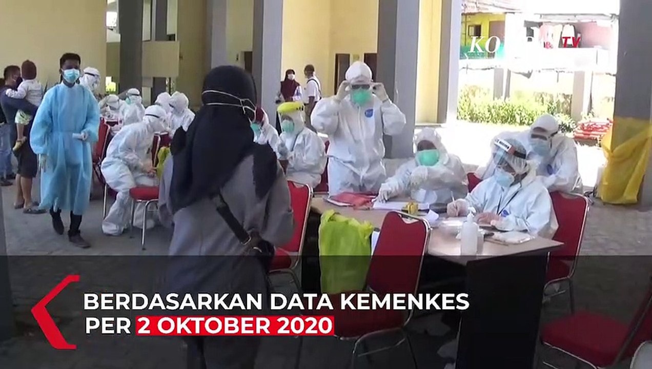 Update Corona 2 Oktober: 295.499 Positif, 221.340 Sembuh, 10.972 Meninggal