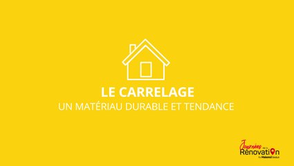 Le carrelage, un matériau durable et tendance