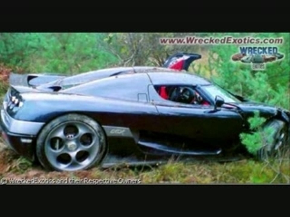 Exotics car crach
