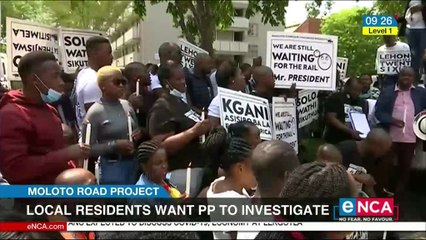 Local residents want PP to investigate Moloto Road project