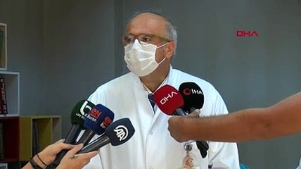 Bursa'da, koronavirüs aşısı sağlık çalışanına uygulandı