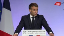 Séparatisme: le projet de loi sera présenté le 9 décembre en conseil des ministres, annonce Emmanuel Macron