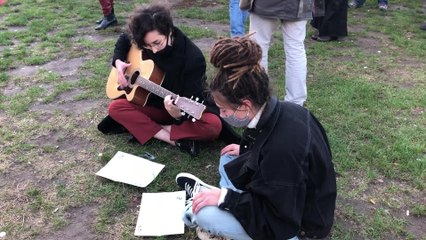 Manifestation d'Extinction Rebellion pour appeler le gouvernement à mener une politique écologique forte