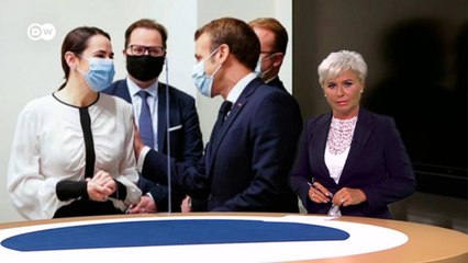 О чем Макрон говорил с Тихановской и кто будет решать судьбу Лукашенко? DW Новости (29.09.2020)