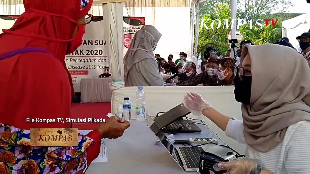 Pilkada, Waspada Klaster Baru Corona- Tingkat Partisipasi Pemilih Jadi Sorotan - BERKAS KOMPAS 3