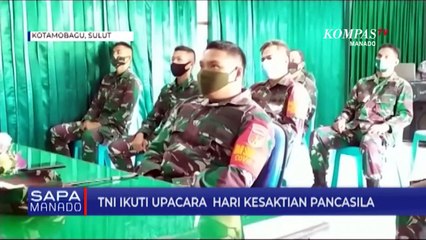 Prajurit TNI Ikuti Upacara Hari Kesaktian Pancasila