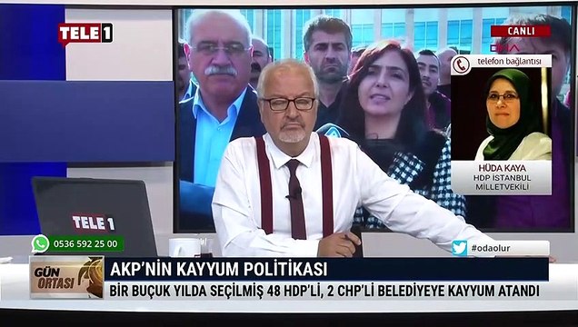 HÜDA KAYA: BUGÜN BU KÖTÜLÜĞE İTİRAZ ETMEK HDP'YE DESTEK OLMAK DEĞİLDİR, TÜRKİYE'NİN GELECEĞİNE SAHİP ÇIKMAK DEMEKTİR