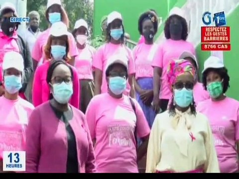 RTG / Lancement de la 7ème édition de la campagne octobre rose par l’agence nationale des parcs nationaux