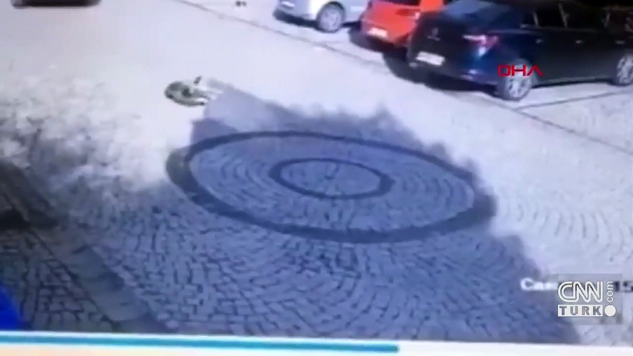 Yolda yatan köpeği aracıyla ezdi