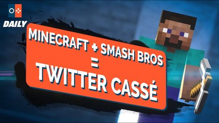 TWITTER CRASH à cause de SMASH BROS. ULTIMATE (Switch) et MINECRAFT ? - JVCOM DAILY
