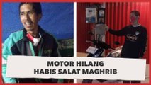 Driver Ojol yang Kehilangan Motor saat Salat Maghrib Punya Motor Baru