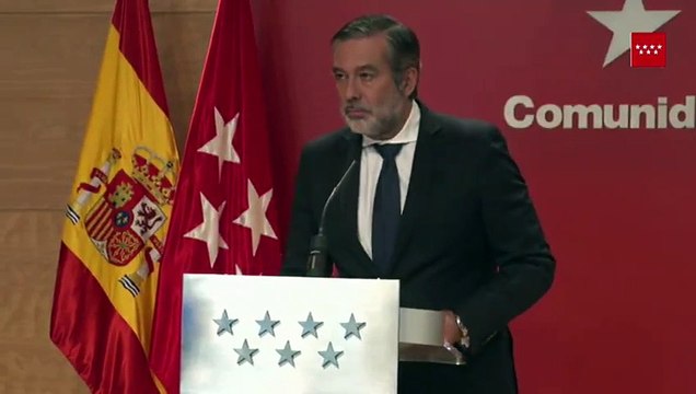 Enrique López: Pido perdón a los ciudadanos de Madrid por el desasosiego, la incertidumbre y las dudas, consecuencia de la gestión del Gobierno de laNación