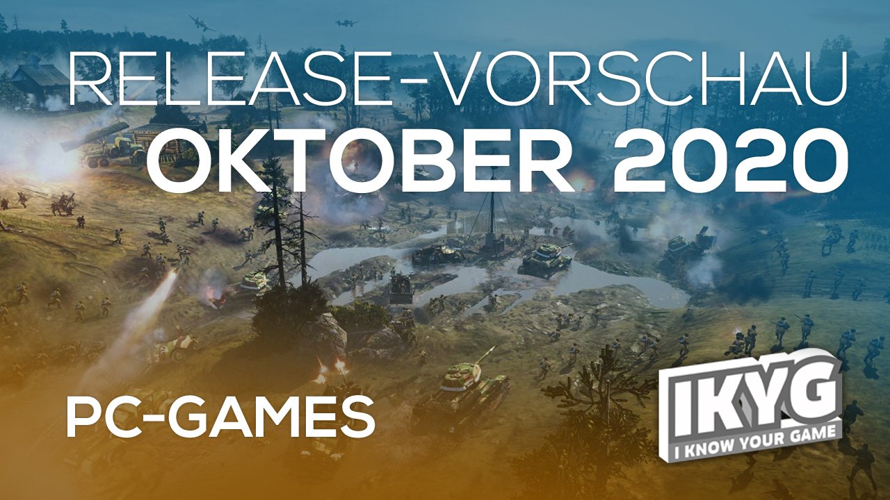 Games-release-vorschau - oktober 2020 - pc
