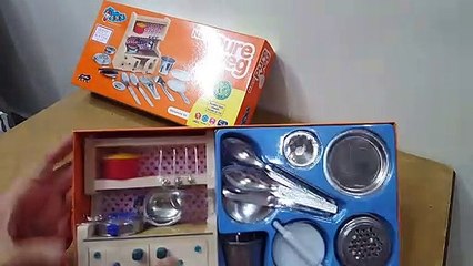 Unboxing and review of Sunny Pure Veg Kitchen Set