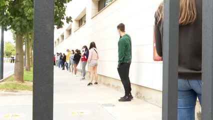 Universitarios se someten a pruebas PCR tras brote en el UPV