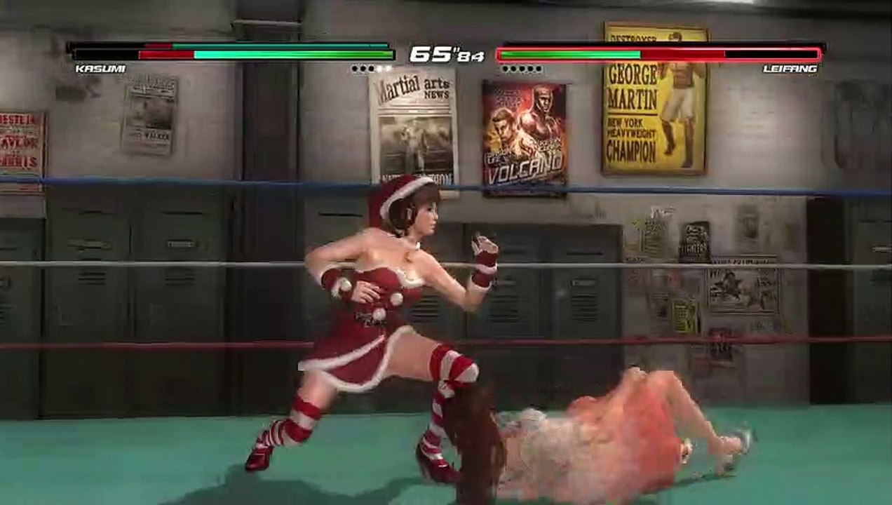 DOA5LR Leifang And Christie Vs. Ayane And Kasumi
