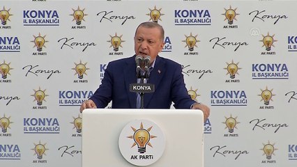 Cumhurbaşkanı Erdoğan: 'Hukukun üstünlüğü yerine üstünlerin hukukunun yürürlükte olduğu dönemler artık geride kalmıştır' - KONYA