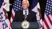 Pence Lays Into Biden During Campaign Visit to Council Bluffs, Iowa