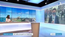 Fermeture des salles de sport : des gérants parisiens manifestent à la gare Montparnasse