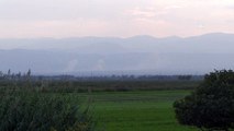 Ermenistan ordusunun konuşlandığı bölgelerden dumanlar yükseliyor