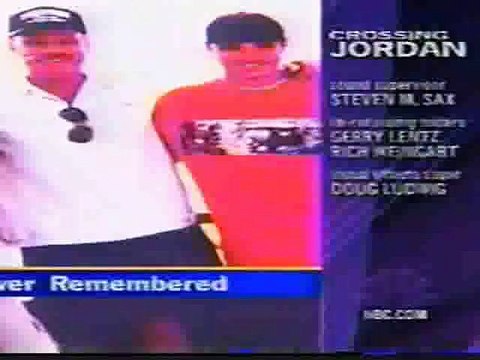 ABC/CBS/NBC/FOX Split Credits (Poor Editing Up To Airtime)